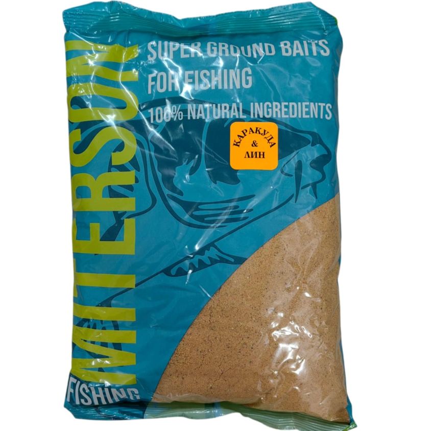 Захранка за риболов MITERSON Carasio & Tench 1kg – лепкава смес със сладък аромат за каракуда и лин