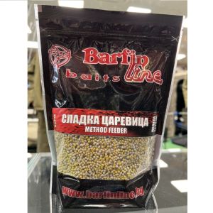 Метод фидер пелети за риболов Barfin Line Сладка царевица 2,3-2.5мм 600гр