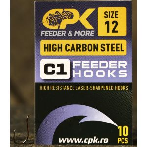 Куки за риболов CPK High Carbon Feeder hooks C1