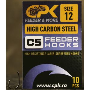 Куки за риболов CPK High Carbon Feeder hooks C5