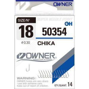 Куки за риболов OWNER Chika White 