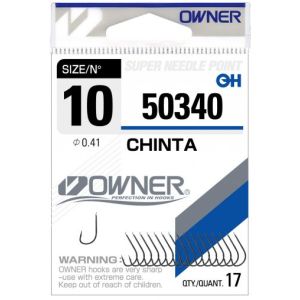 Куки за риболов OWNER Chinta Black 