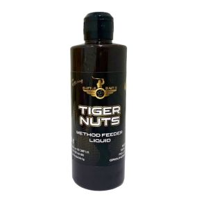 Фидер адитив за риболов BATTLE BAITS Feeder Liquid Tiger Nuts 200ml
