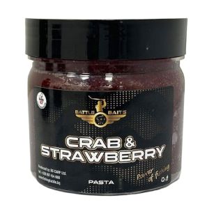 Разтворима паста за риболов BATTLE BAITS Crab & Strawberry