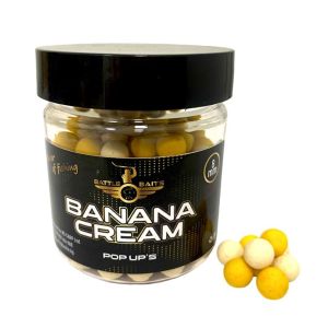 Топчета за риболов Pop Up BATTLE BAITS Banana Cream – Банан 8mm 30g