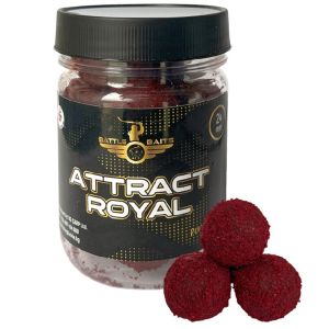Протеинови топчета за риболов BATTLE BAITS Attract Royal бързо разтворими 24mm 150g