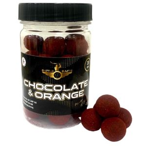 Протеинови топчета за риболов BATTLE BAITS Fishmeal Chocolate & Orange бързо разтворими 20mm 150g