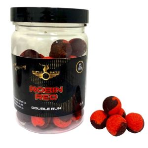 Протеинови топчета за риболов BATTLE BAITS Double Run Robin Red 50g