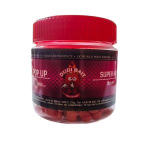 Основна снимка на плуващи дъмбели за риболов DUDI BAIT Pop Up Super Hot - Маслена киселина и Пипер 8mm 20g