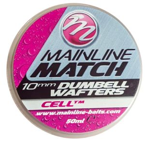 Фидер дъмбели за риболов MAINLINE Match Dumbell Wafters CellTM 6mm 50ml