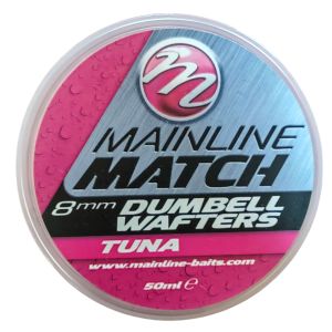Фидер дъмбели за риболов MAINLINE Match Dumbell Wafters Pink - Tuna 8mm 50ml