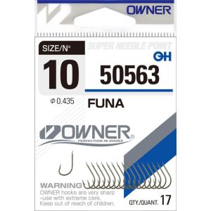 Куки за риболов OWNER Funa Brown