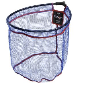 Основен изглед на глава за кеп DAIWA N’ZON SQUARE MESH LANDING NET 45 см с квадратна мрежа, предназначена за бързо движение във водата. Мек и безопасен материал за рибата с бързо съхнене