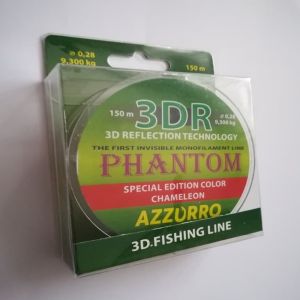 Монофилно влакно за основна линия AZZURRO Phontom 3D CHAMELEON 150 m