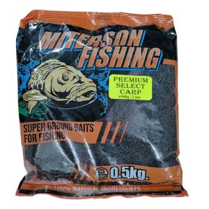 Пелети за риболов MITERSON Premium Select Carp Pellets 2mm 500g – опаковка