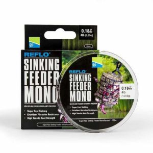 Влакно PRESTON Reflo Sinking Feeder Mono - 150m