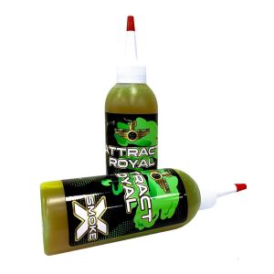 Пушещ флуорисцентен атрактор за риболов BATTLE BAITS Smoke X LED Attract Royal 150 ml