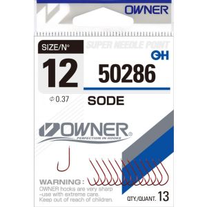 Куки за риболов OWNER Sode Red