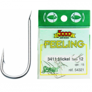 Куки за риболов SENSAS 3411 Nikel