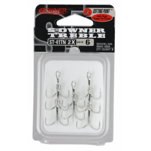 Тройни куки Owner ST-41 TIN