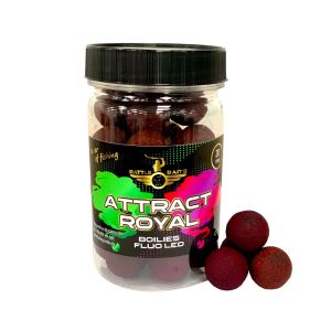Протеинови топчета за риболов BATTLE BAITS Attract Royal FLUO LED бързо разтворими 20mm 150g