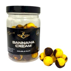 Протеинови топчета за риболов BATTLE BAITS Double Run Banana Cream 50g