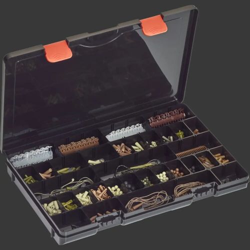 Кутия за принадлежности ROK SLIM STORAGE BOX 371 Черна