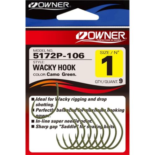 Куки за риболов OWNER Wacky Hook