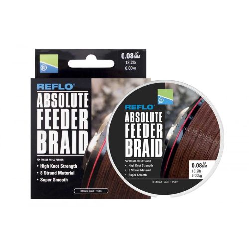 Плетено влакно за риболов PRESTON Absolute Feeder Braid 8 нишково