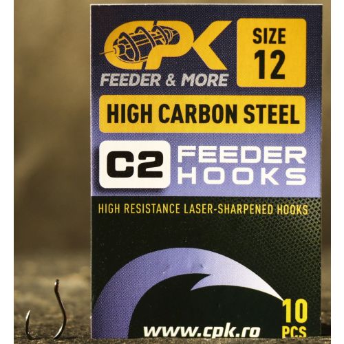 Куки за риболов CPK High Carbon Feeder hooks C2