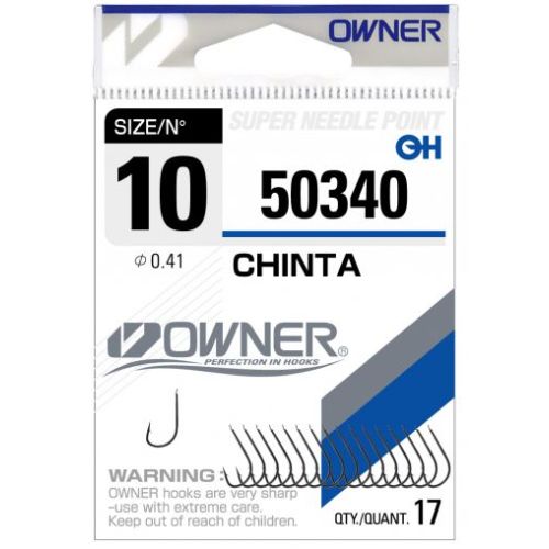 Куки за риболов OWNER Chinta Black