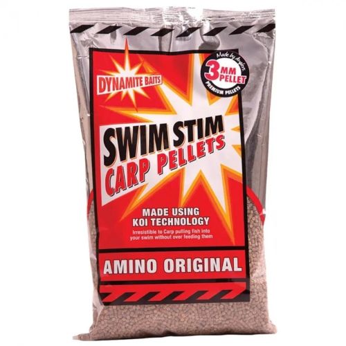Пелети за риболов DYNAMITE BAITS Swim Stim Amino Original Carp Pellets 3mm 900g