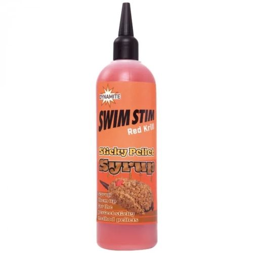 Сироп за пелети DYNAMITE BAITS Swim Stim Sticky Pellet Syrup Red Krill 300ml