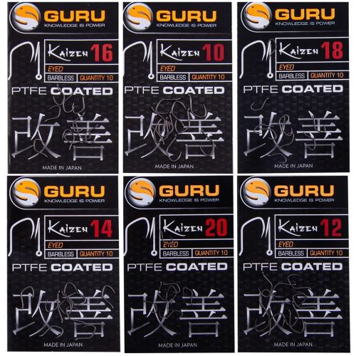 Куки за риболов GURU Kaizen Eyed без контра