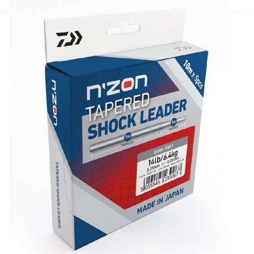 Конусовиден шок-лидер Daiwa N'ZON TAPERED SHOCK LEADER 5бр x 10 метра