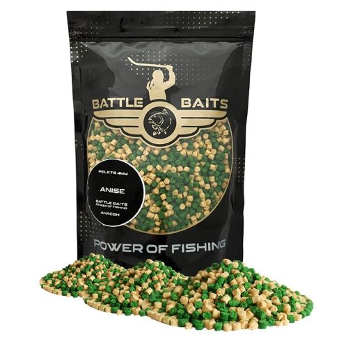 Пелети за риболов BATTLE BAITS Anise Анасон 4mm 400g