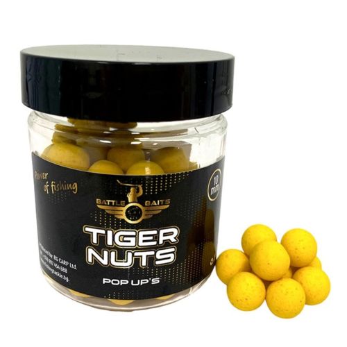 Топчета за риболов Pop Up BATTLE BAITS Tiger Nuts - Тигров Фъстък 10mm 30g