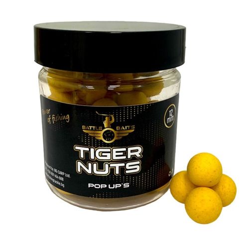 Топчета за риболов Pop Up BATTLE BAITS Tiger Nuts 12mm 30g