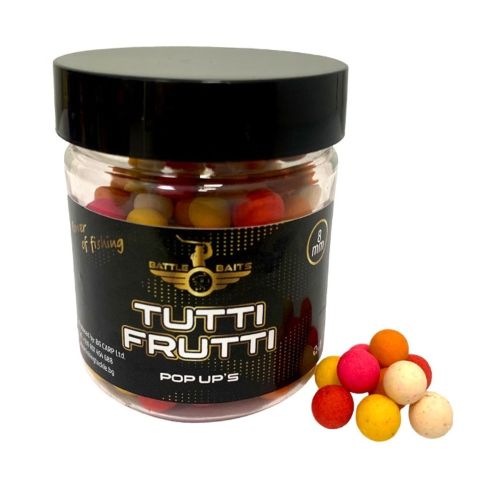 Топчета за риболов Pop Up BATTLE BAITS Tutti Frutti 8mm 30g