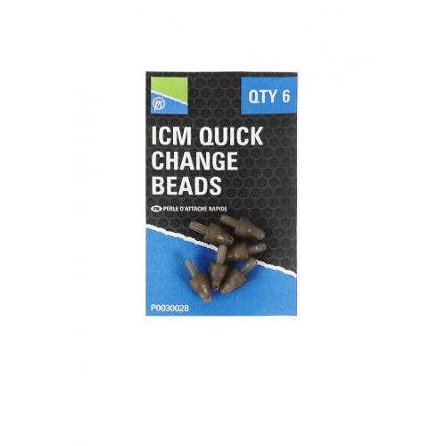 Бързи връзки за метод фидер риболовICM IN-LINE QUICK CHANGE BEAD