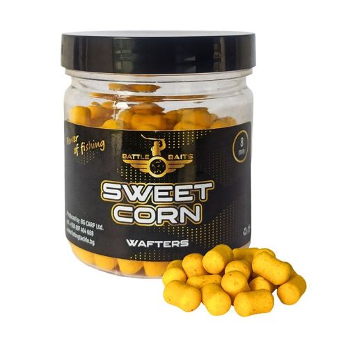 Дъмбели за риболов BATTLE BAITS Sweetcorn – Царевица 8mm 35g