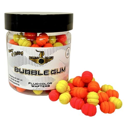 Фидер дъмбели BATTLE BAITS Fluo Color Wafters Bubble Gum 10mm