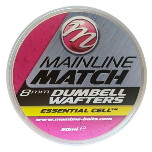 Фидер дъмбели за риболов MAINLINE Match Dumbell Wafters Yellow Essential Cell 8mm 50ml