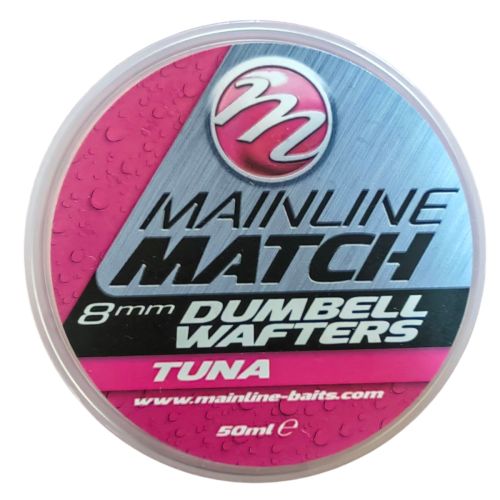 Фидер дъмбели за риболов MAINLINE Match Dumbell Wafters Pink - Tuna 8mm 50ml