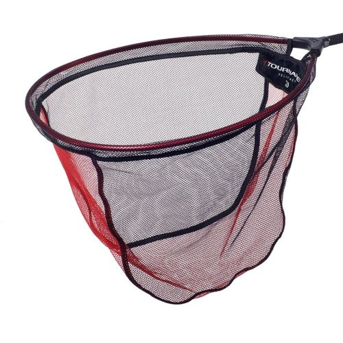 Глава за кеп DAIWA TOURNAMENT PELLET NET 50 см с гумирана мрежа, идеална за безопасно и ефективно извеждане на улова при риболов с монтажи на косъм.