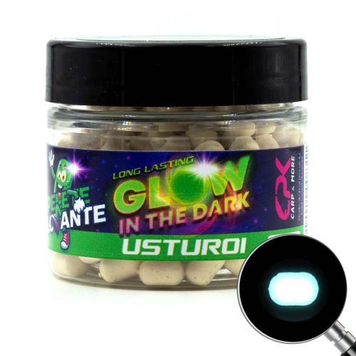 Плуващи дъмбели за риболов PELETE FLOTANTE FEEDER GLOW IN THE DARK USTUROI 6 MM (UV)