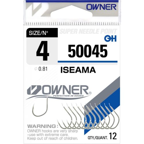 Куки за риболов OWNER Iseama White