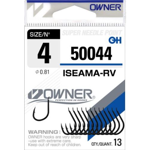 Куки за риболов OWNER Iseama RV-Black