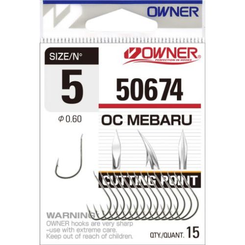 Куки за риболов Owner Cut-Mebaru 50674