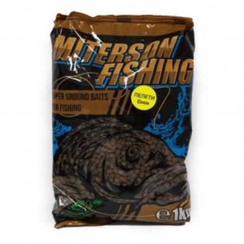 Пелети за риболов MITERSON Carp Fishmeal Pellets 6mm 1kg